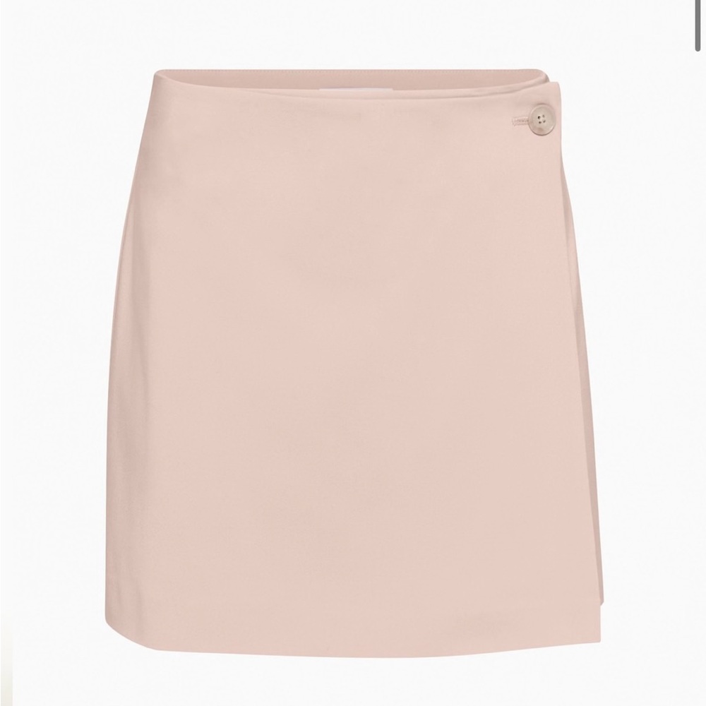 Babaton Soft Pink Mini Skirt